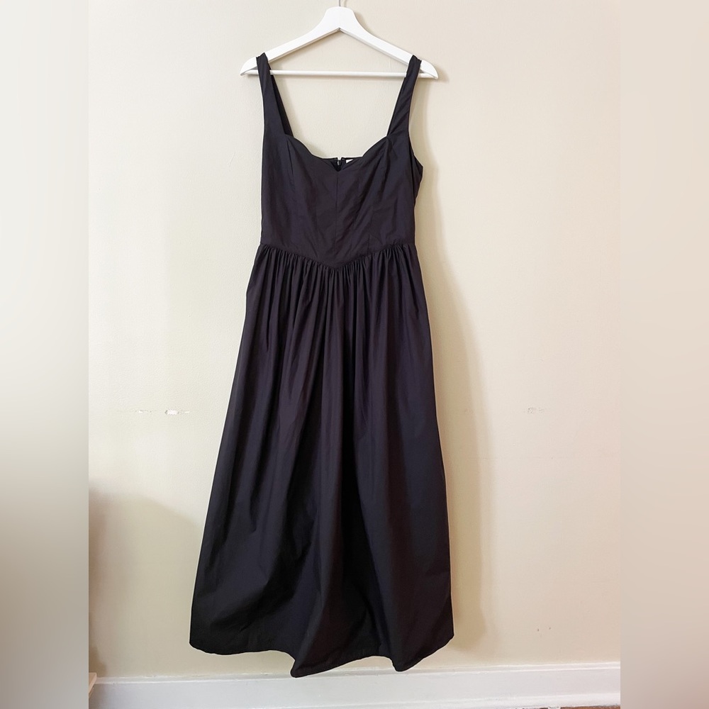 Rhode Lolita Midi Dress in Black Size 8